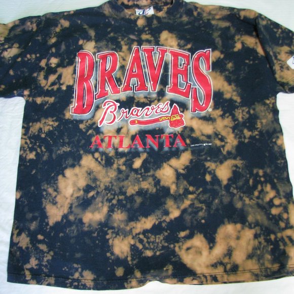braves tie dye shirt